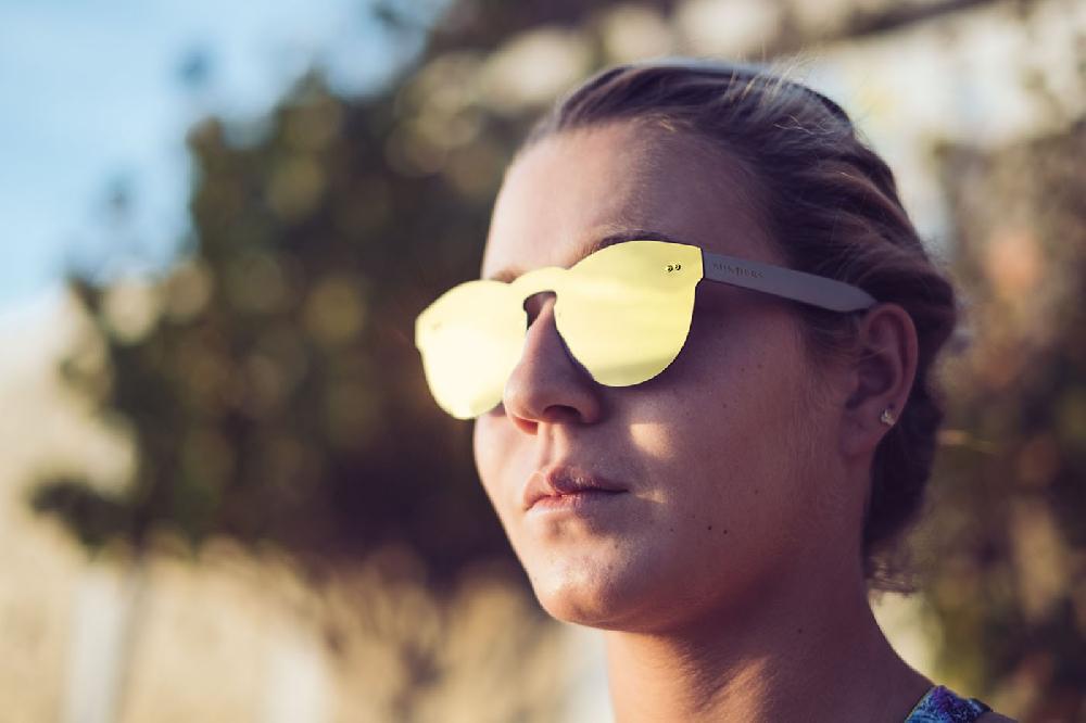 sunpers sunglasses Biarritz - Lente plana / policarbonato / verde espacial Ahorra y exporta