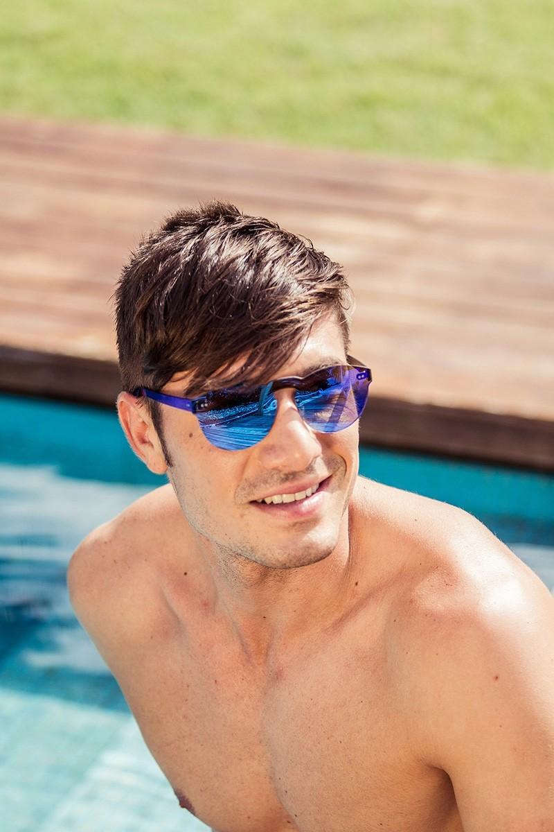 sunpers sunglasses Gafas de sol - lente plana espacial azul oscuro | SUNPERS En oferta