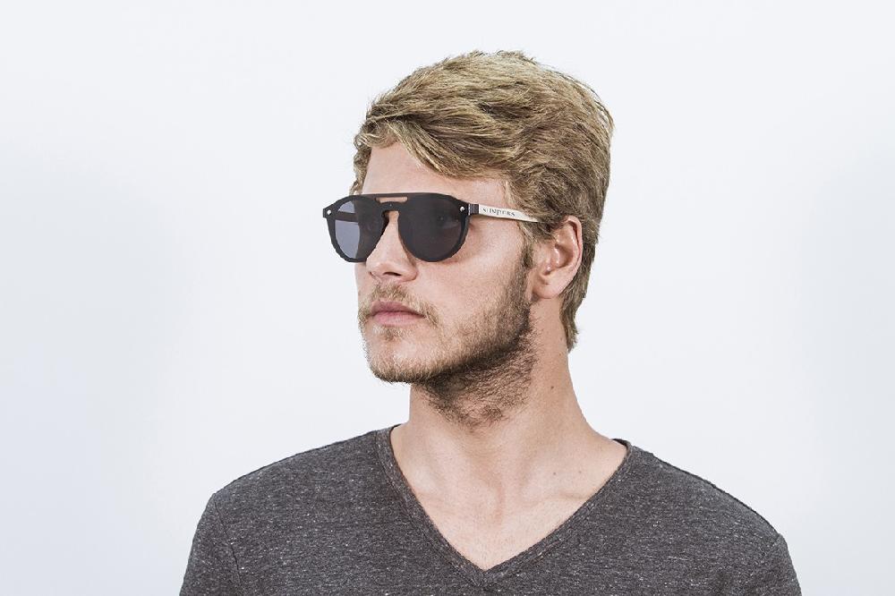 sunpers sunglasses Gafas de sol - negro mate / lente plana ahumada | SUNPERS Grandes ahorros