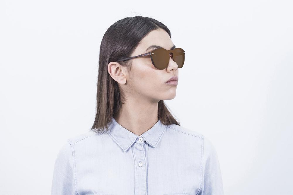 sunpers sunglasses Gafas de sol - marrón efecto carey / lente plana marrón | SUNPERS 2025