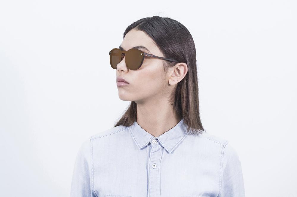 sunpers sunglasses Gafas de sol - marrón efecto carey / lente plana marrón | SUNPERS 2025
