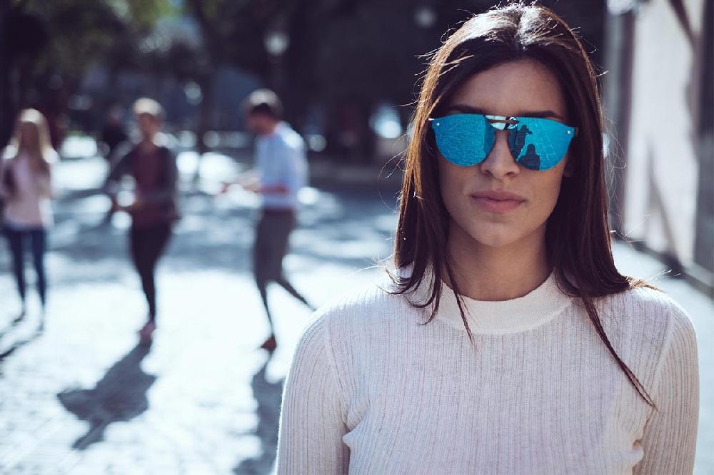 sunpers sunglasses Biarritz - Lente plana / revo / carey - marrón gradiente En oferta
