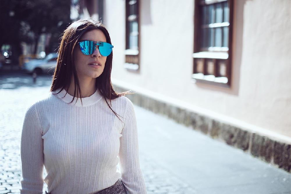 sunpers sunglasses Biarritz - Lente plana / revo / carey - marrón gradiente En oferta