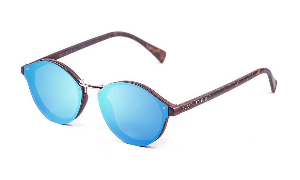 sunpers sunglasses Gafas de sol - revo / marrón / lente plana azul cielo | SUNPERS Tienda