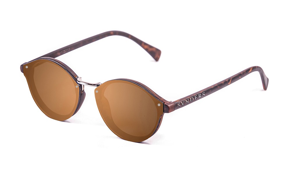 sunpers sunglasses Gafas de sol - marrón efecto carey / lente plana marrón | SUNPERS Tienda