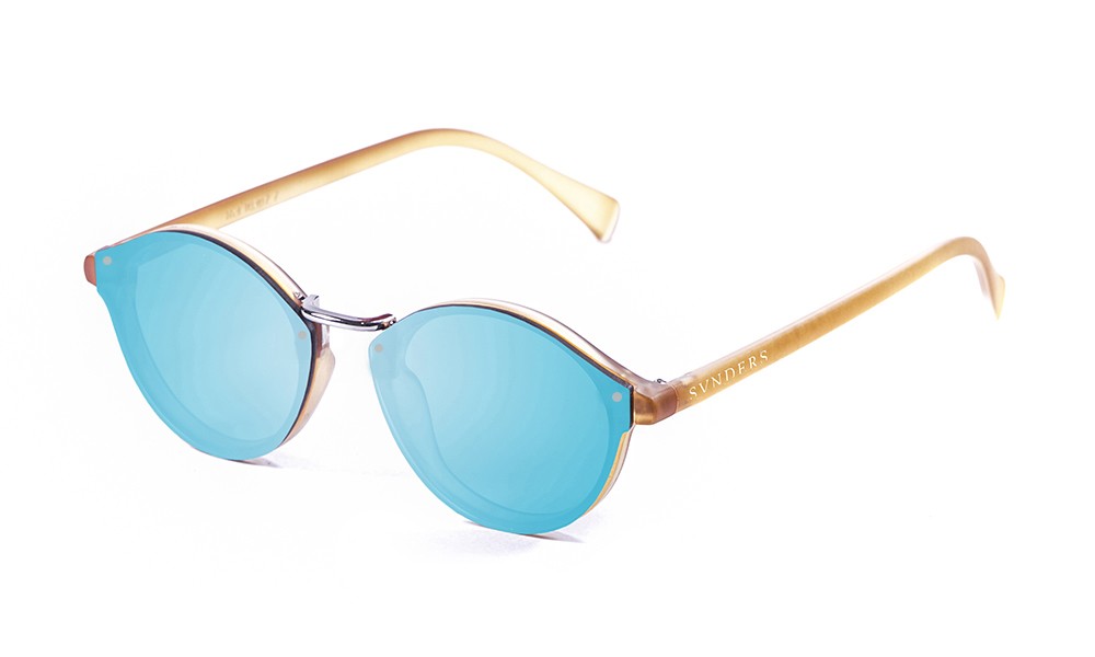 sunpers sunglasses Gafas de sol - revo / marrón claro / lente plana azul cielo | SUNPERS Liquidación
