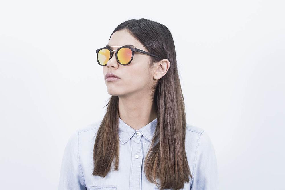 sunpers sunglasses Gafas de sol - revo / marrón efecto carey pulido / lente amarilla | SUNPERS ÚLTIMAS EDICIONES