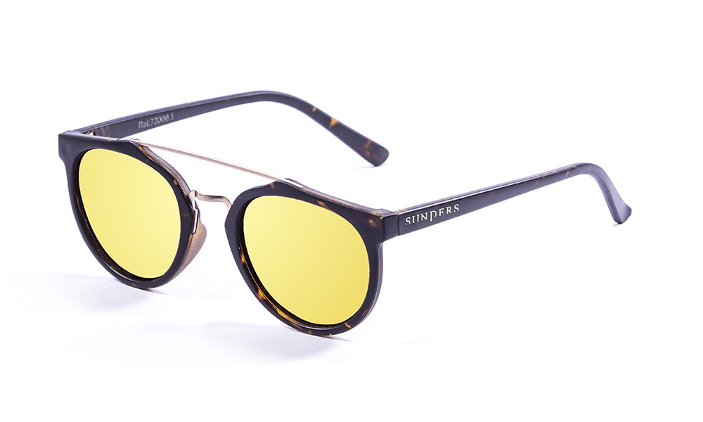 sunpers sunglasses Gafas de sol - revo / marrón efecto carey pulido / lente amarilla | SUNPERS ÚLTIMAS EDICIONES