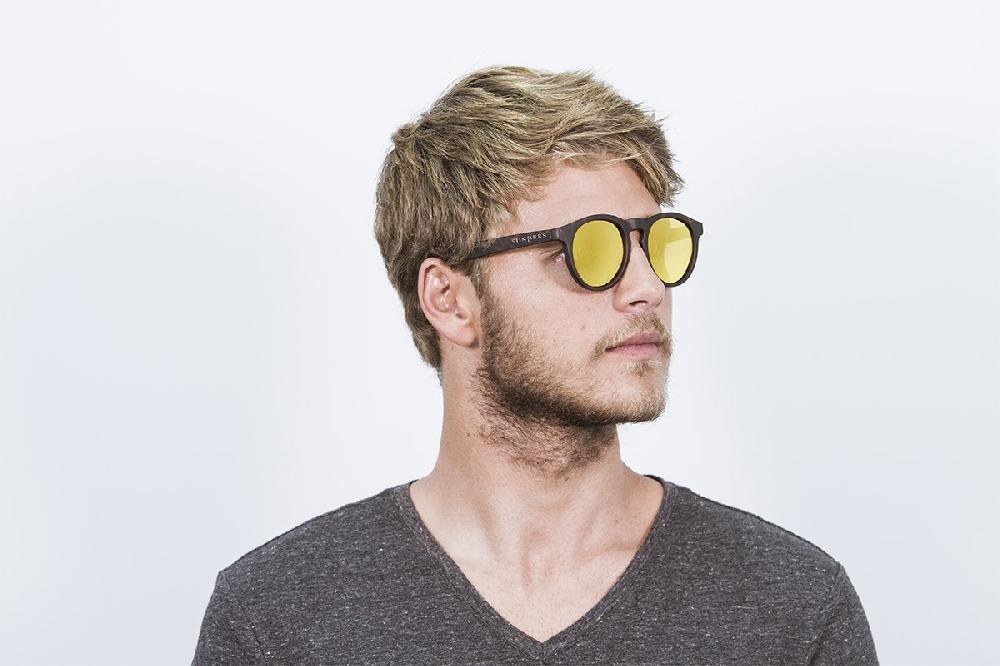sunpers sunglasses Gafas de sol - revo / marrón efecto carey / lente amarilla | SUNPERS Último día