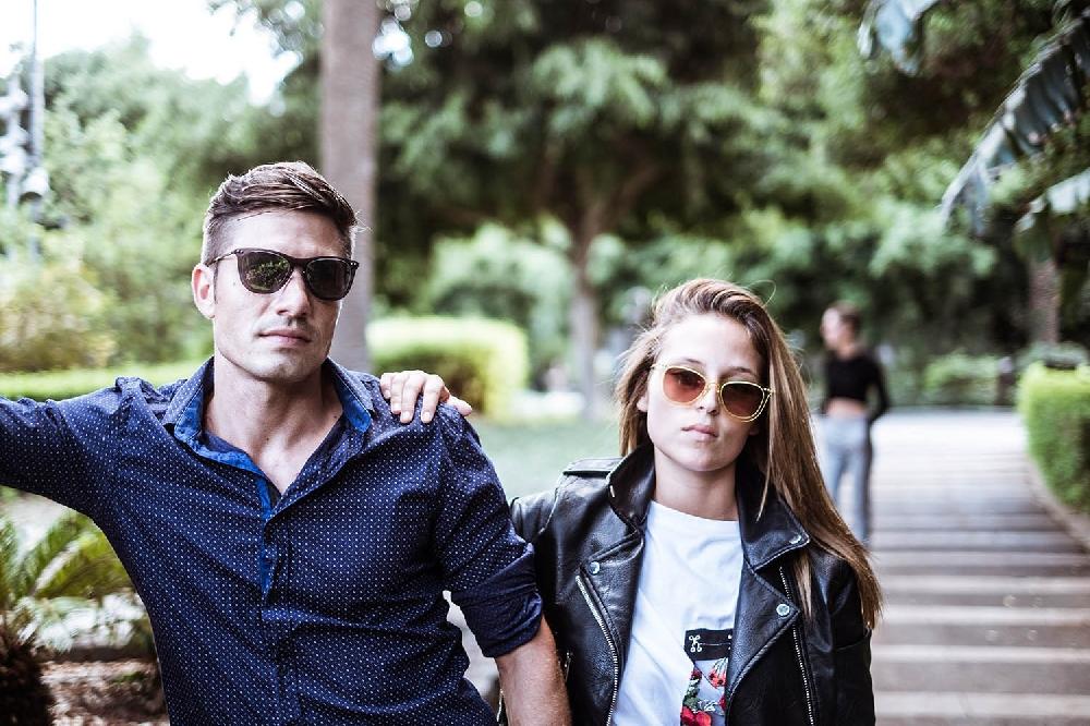 sunpers sunglasses Gafas de sol - negro transparente/ patilla negra metálica | SUNPERS Superdescuento