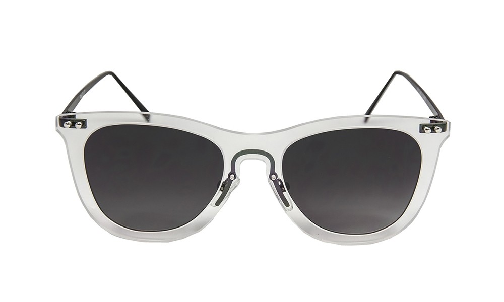 sunpers sunglasses Gafas de sol - blanco transparente/ patilla negra metálica| SUNPERS Envío internacional gratuito