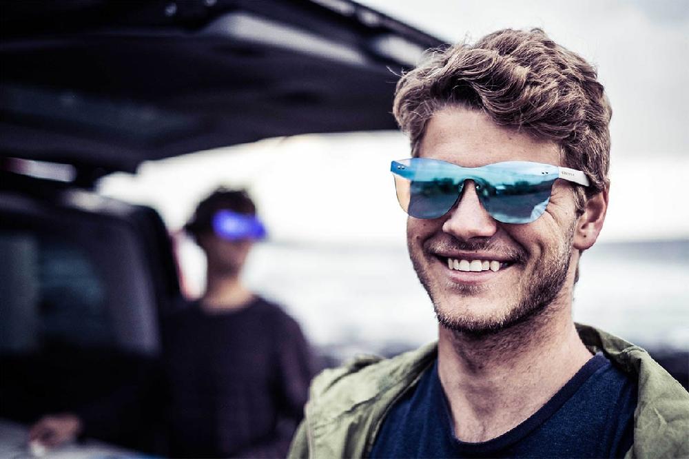 sunpers sunglasses Gafas de sol - policarbonato / lente plana azul cielo | SUNPERS Tienda de fábrica
