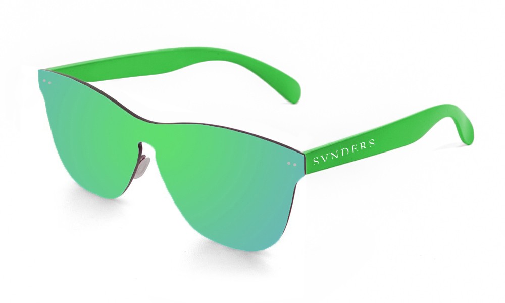 sunpers sunglasses Gafas de sol - policarbonato / lente plana verde | SUNPERS Oferta exclusiva