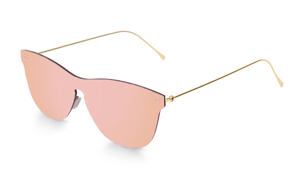 sunpers sunglasses Gafas de sol - dorado metálico / lente plana rosa | SUNPERS Descuento por venta flash