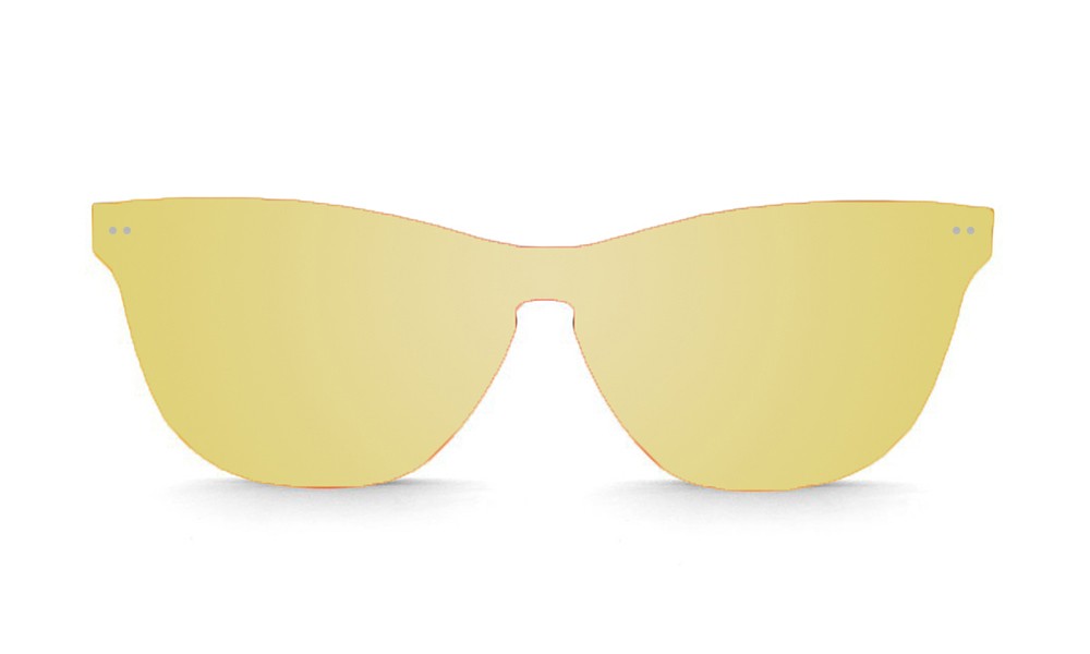 sunpers sunglasses Gafas de sol - dorado metálico / lente plana dorada | SUNPERS