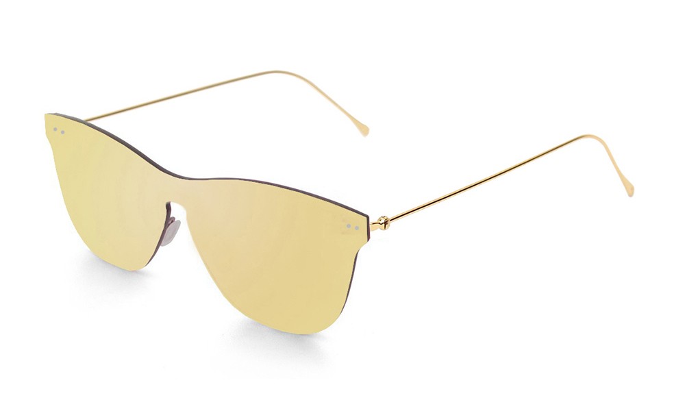sunpers sunglasses Gafas de sol - dorado metálico / lente plana dorada | SUNPERS Ofertas especiales
