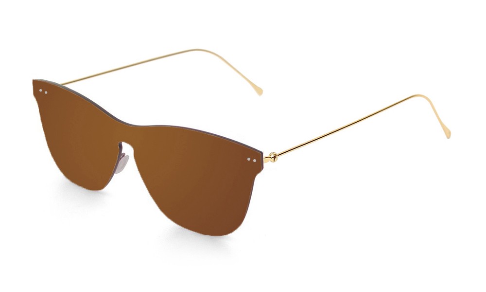 sunpers sunglasses Gafas de sol - dorado metálico / lente plana marrón | SUNPERS 2025