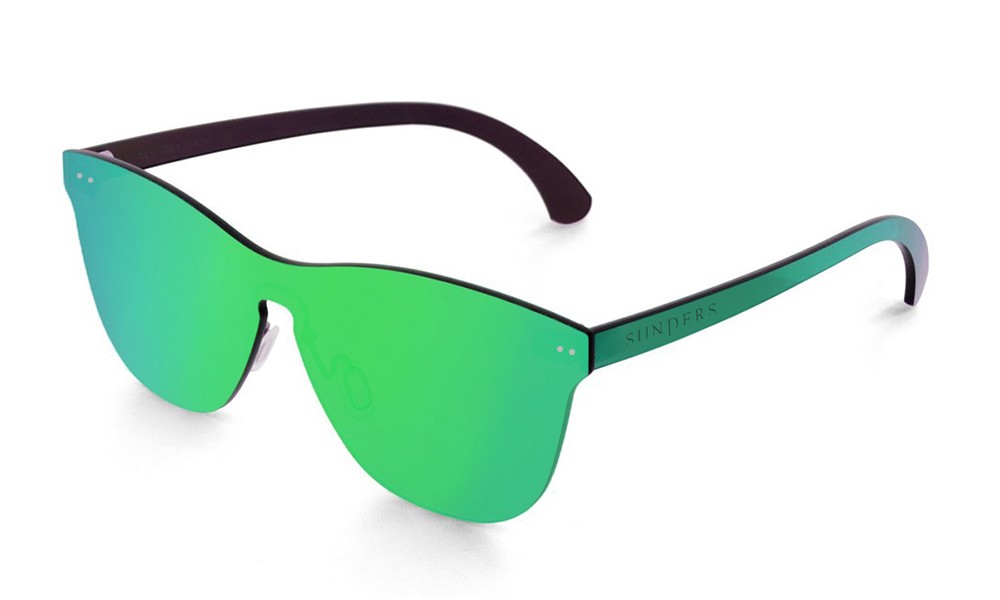 sunpers sunglasses Gafas de sol – lente plana espacial / verde | SUNPERS En oferta