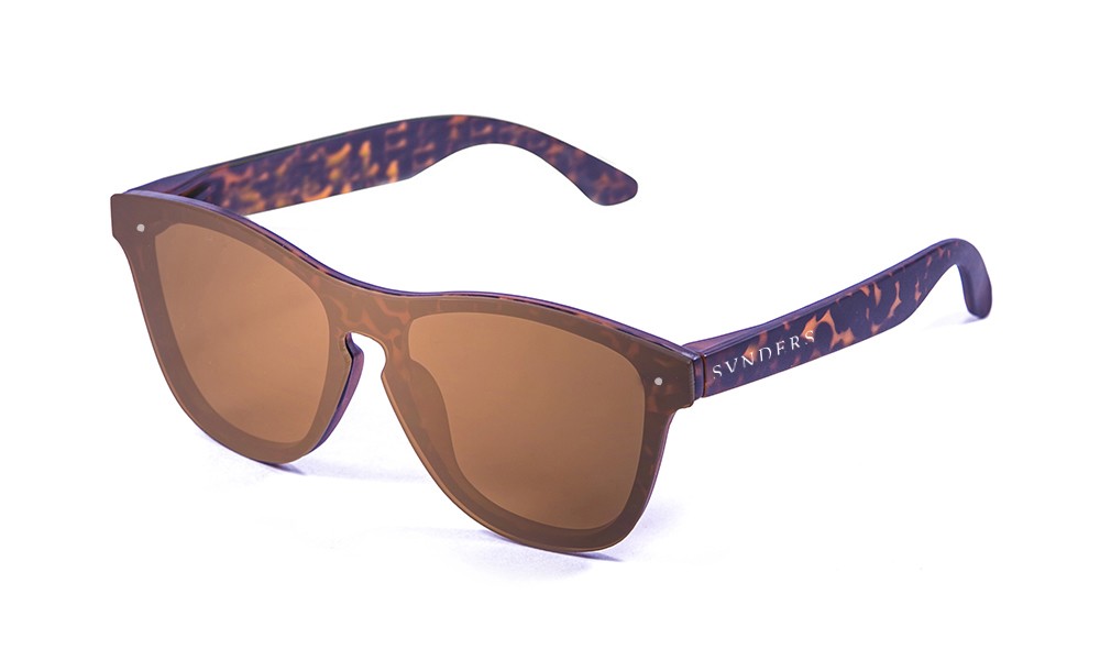 sunpers sunglasses Gafas de sol - revo / marrón gradiente efecto carey / lente plana marrón | SUNPERS Ventas relámpago