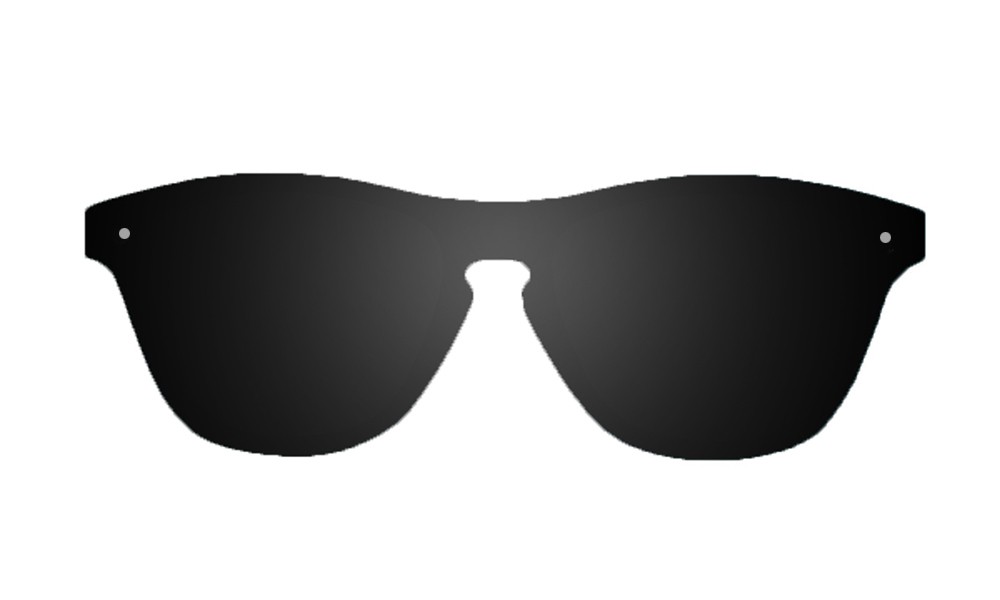 sunpers sunglasses Gafas de sol - negro mate / lente plana ahumada | SUNPERS Rebajas online
