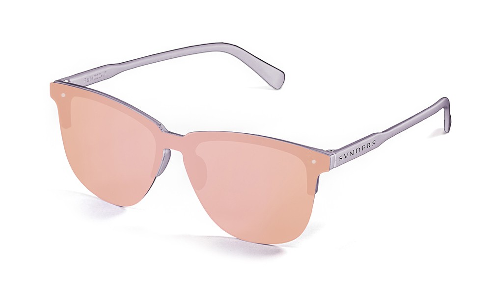 sunpers sunglasses Gafas de sol - revo / mate gris / lente plana rosa | SUNPERS Envío gratis