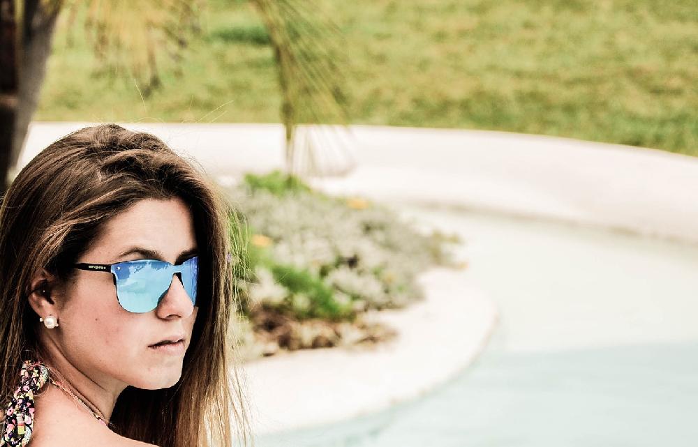 sunpers sunglasses Gafas de sol - revo / carey mate / lente plana azu cielo | SUNPERS COMPRAR AHORA
