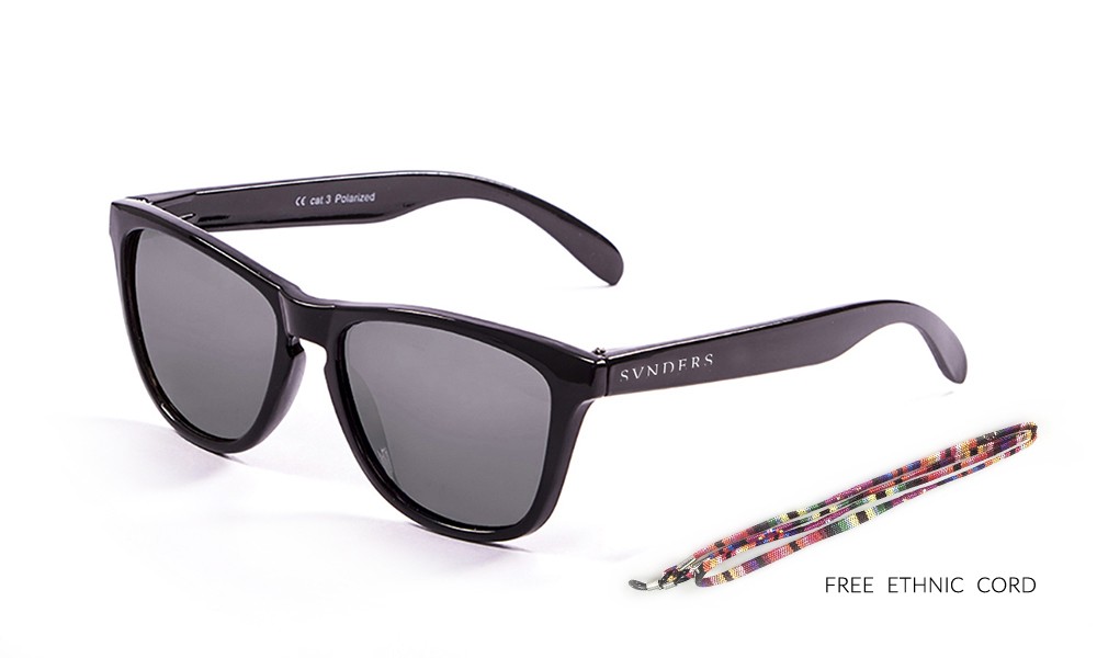sunpers sunglasses San Francisco - Clásica / negro mate / gris espejo