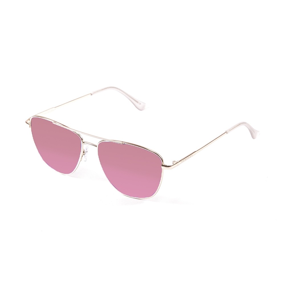 sunpers sunglasses Gafas de sol - dorado brillante / lente plana azul oscuro | SUNPERS Libre de impuestos