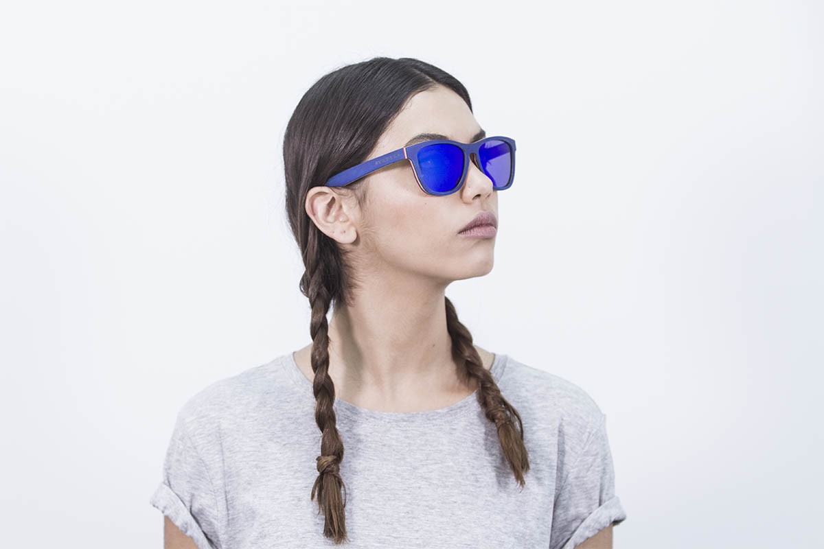 sunpers sunglasses Gafas de sol - madera / skate / lente azul claro | SUNPERS Descuentos del mes
