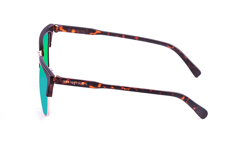 sunpers sunglasses San Francisco - Clubmaster / carey – verde espejo Ofertas