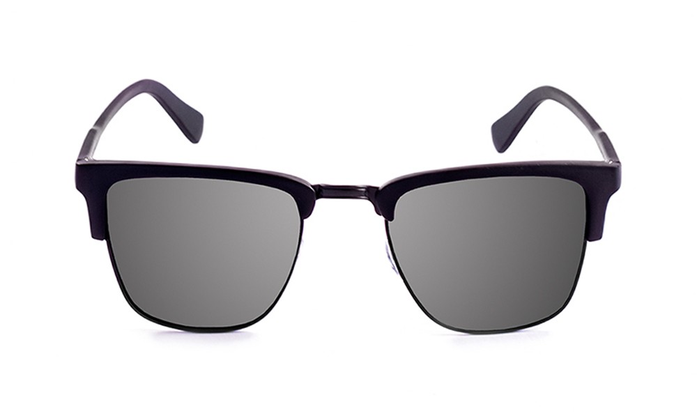 sunpers sunglasses San Francisco - Clubmaster / negro mate – ahumadas En oferta