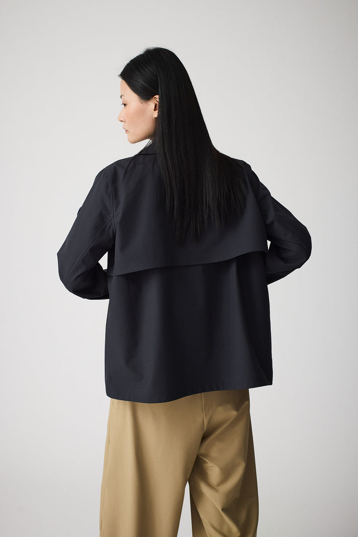 tantä rainwear Niwl Dark Navy Solo queda un día