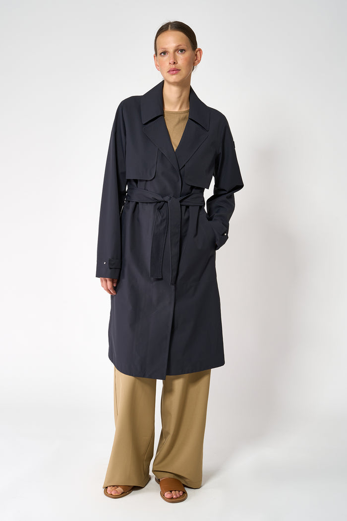 tantä rainwear Tåge Dark Navy Tienda de fábrica