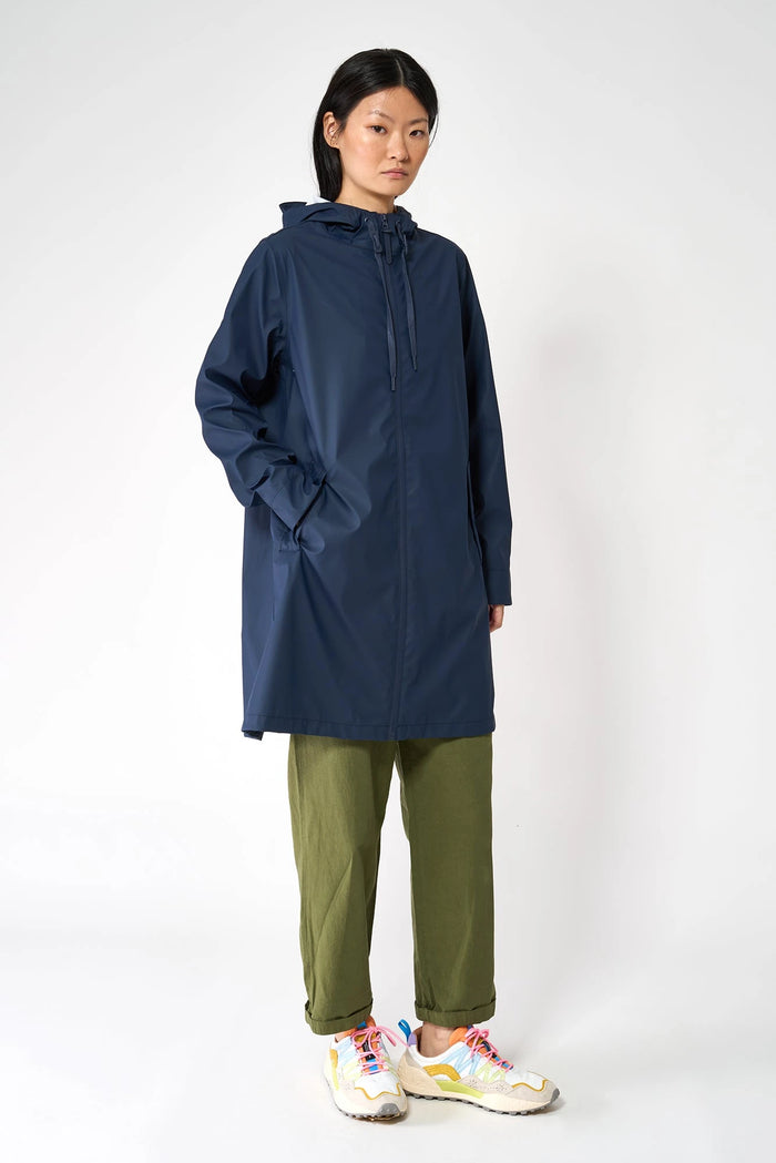 tantä rainwear Nuovola Navy Descuento