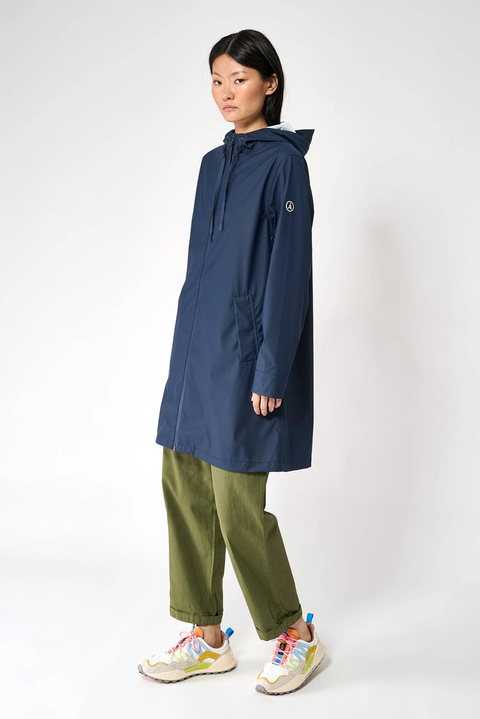 tantä rainwear Nuovola Navy Descuento