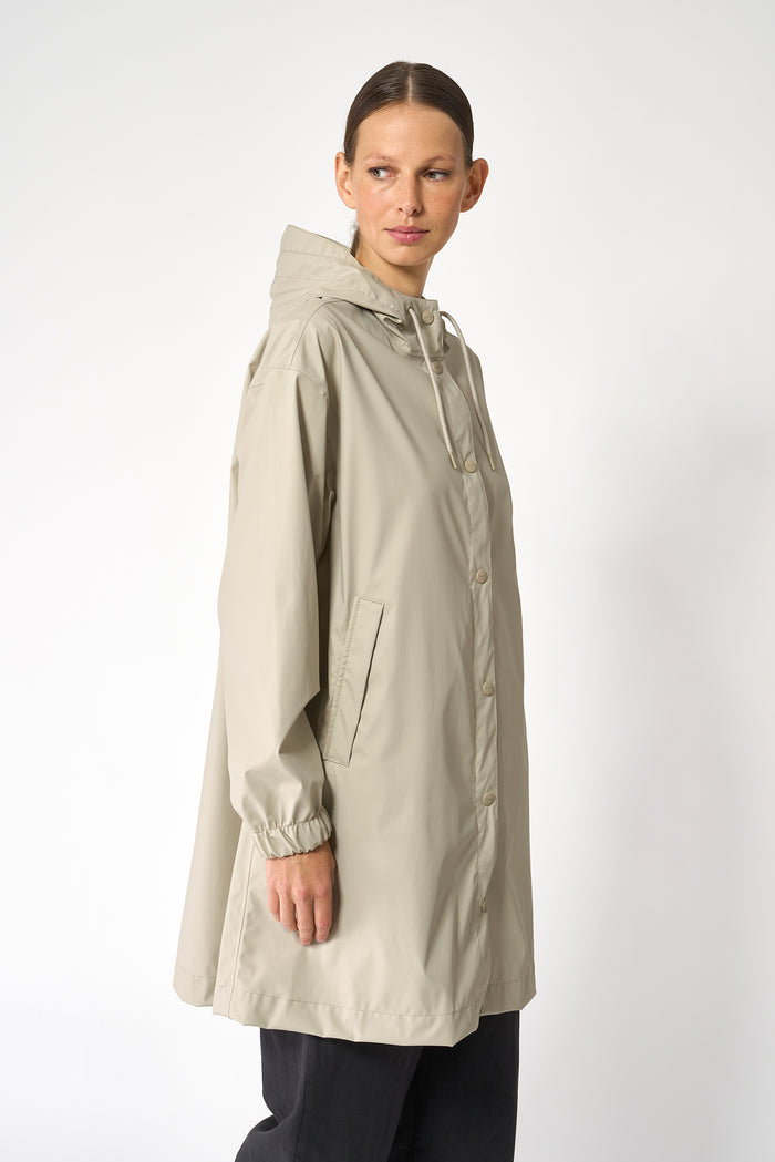 tantä rainwear Mis Stone Grey 2025