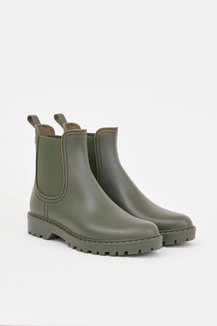 tantä rainwear Druppel Khaki Última moda