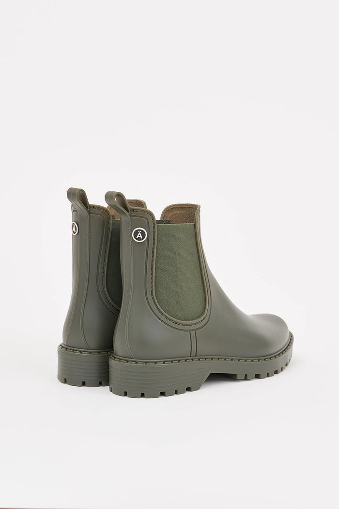 tantä rainwear Druppel Khaki Última moda