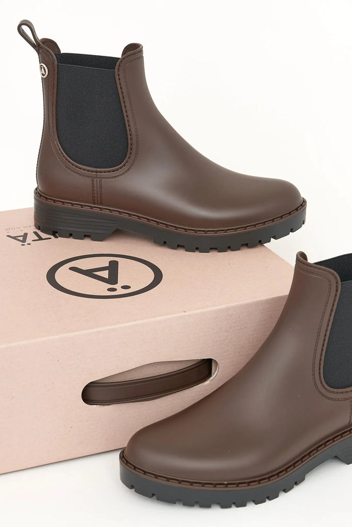 tantä rainwear Druppel Java/Black Ofertas de temporada