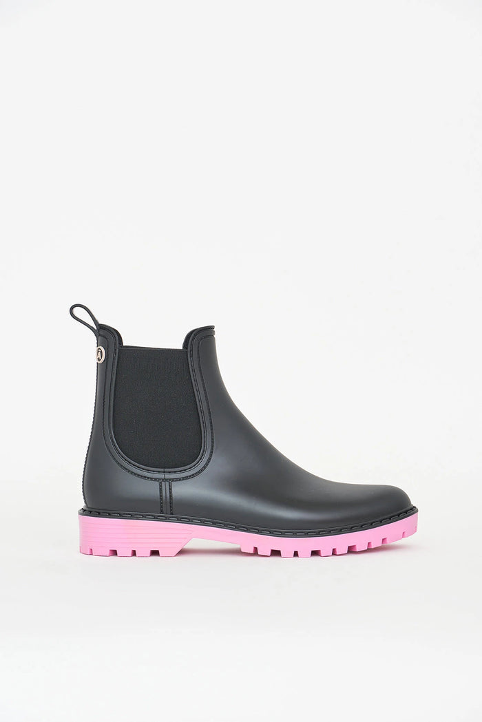 tantä rainwear Druppel Black MoonliteMauve Grandes ahorros