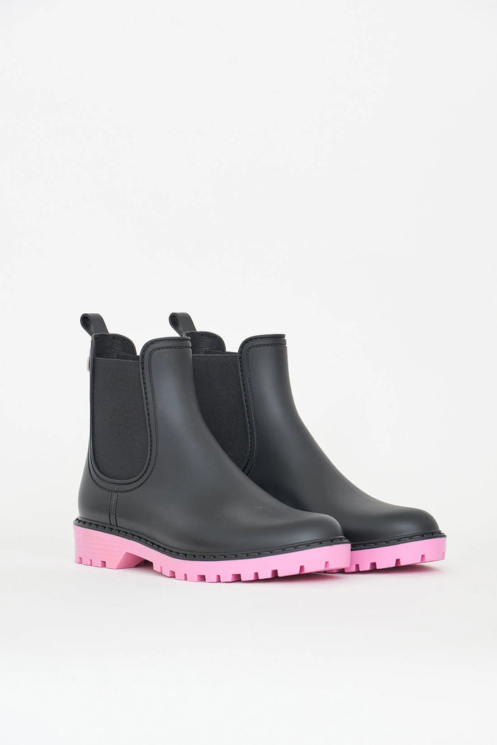 tantä rainwear Druppel Black MoonliteMauve Grandes ahorros