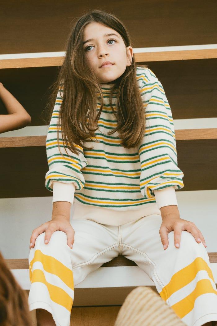 tiny cottons SUDADERA STRIPES MULTICOLOR Precios de Black Friday