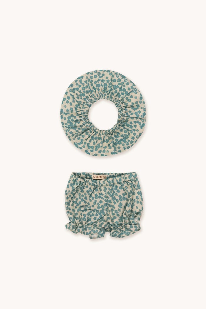 tiny cottons Gommu Flores Verdes - Pantalón Corto & Cuello Rebajas baratas