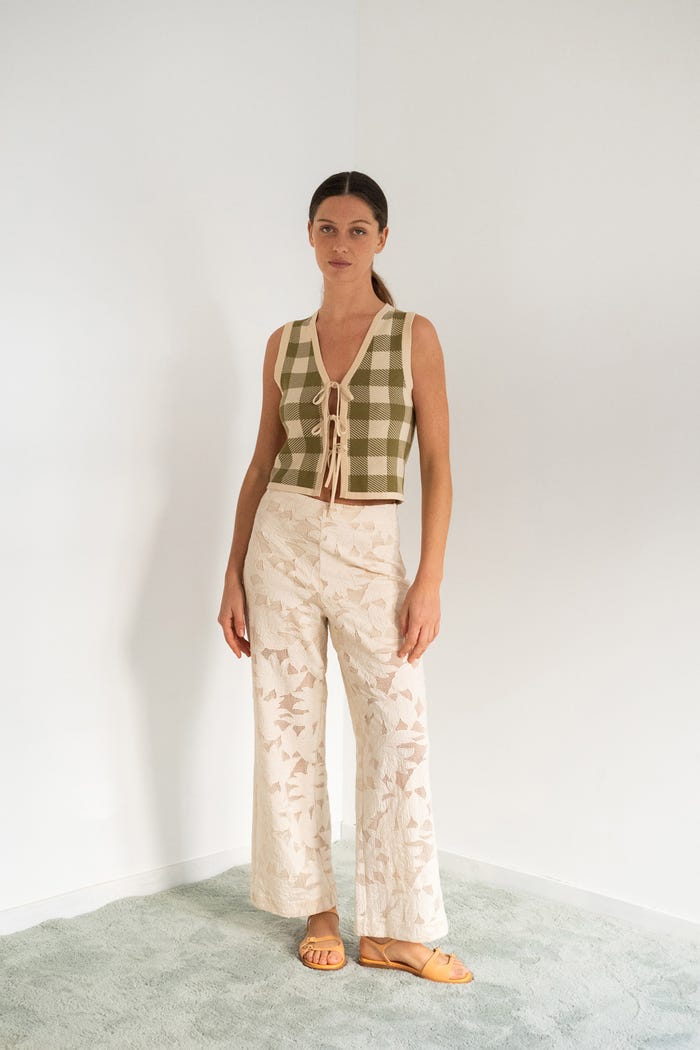 tiny cottons CHALECO A CUADROS Rebajas top