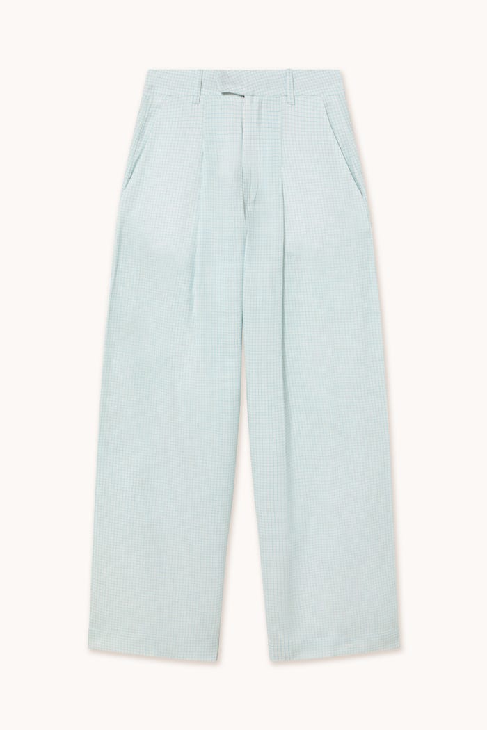 tiny cottons PANTALÓN CON PINZAS GRID Oferta especial de fábrica