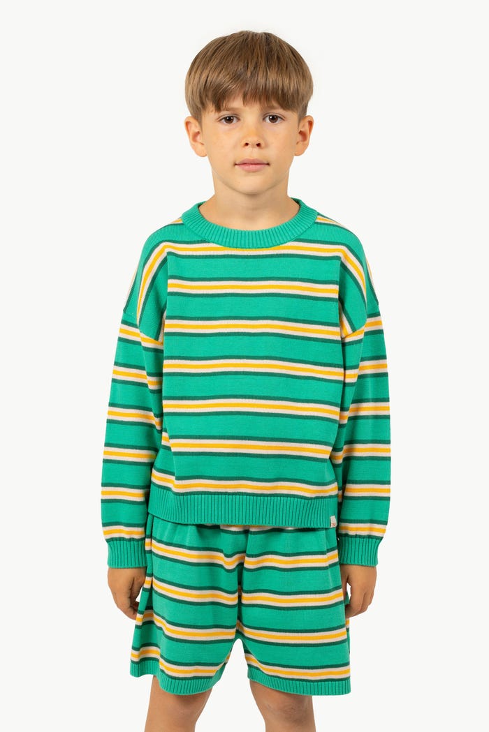tiny cottons SWEATER STRIPES MULTICOLOR Precios de Black Friday