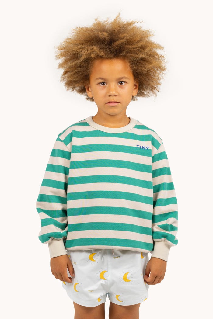 tiny cottons SUDADERA STRIPES En oferta