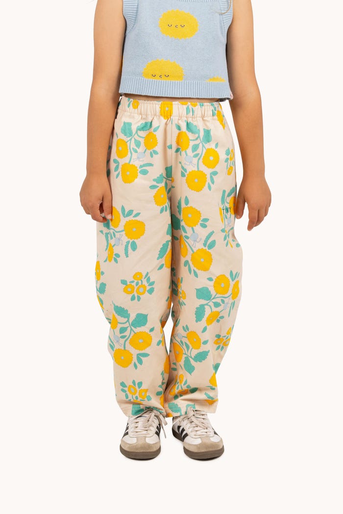 tiny cottons PANTALÓN FLOWERS Libre de impuestos