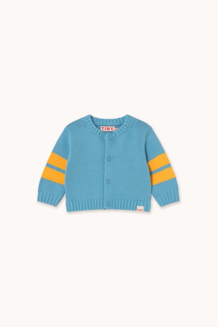 tiny cottons CARDIGAN STRIPES