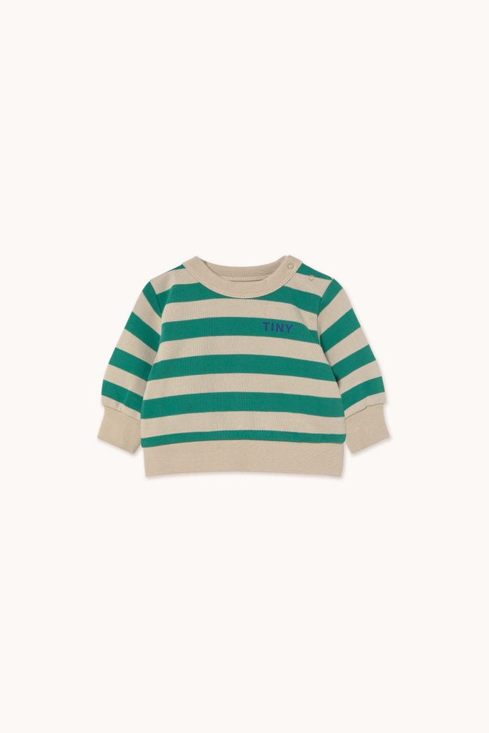 tiny cottons SUDADERA STRIPES